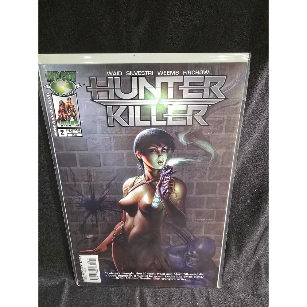 Hunter Killer #2 Michael Linsner variant Marc Silvestri Mark Waid Top Cow